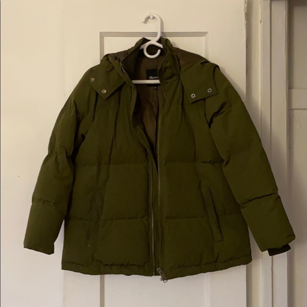 Green Madewell Puffer Jacket